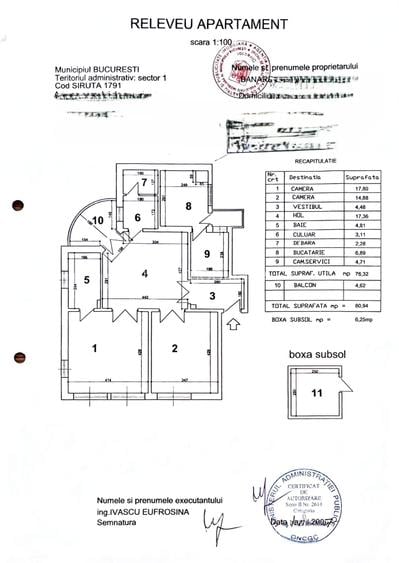 Exclusivitate-Parcul Cismigiu,ap. 3 camere,et. 2/7, lift,81mp utili,mobilat,boxa - 2