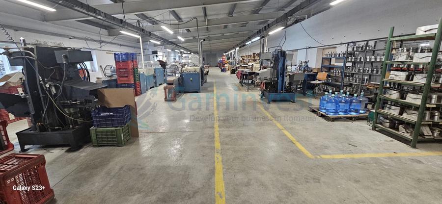 Hala industriala modernizată 2200 mp de vanzare in Pecica, Arad