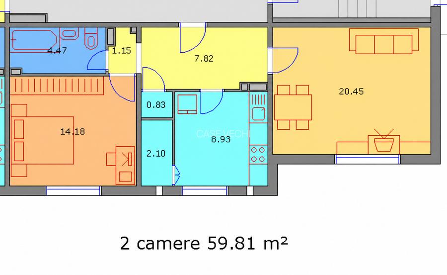 DECEBAL – THEODOR SPERANTIA | 2 CAMERE | 60 MP | DECOMANDAT - 16