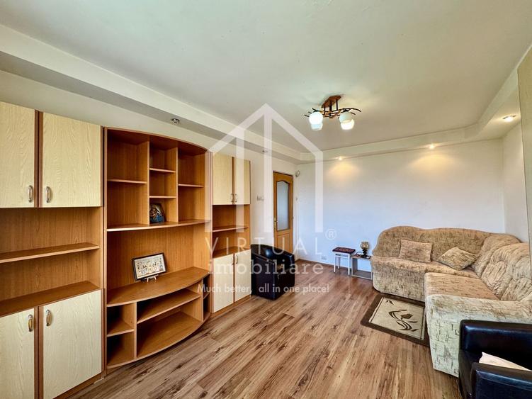 Apartament cu 2 camere, 52mp utili+balcon, etaj 3/4, V. Aaron