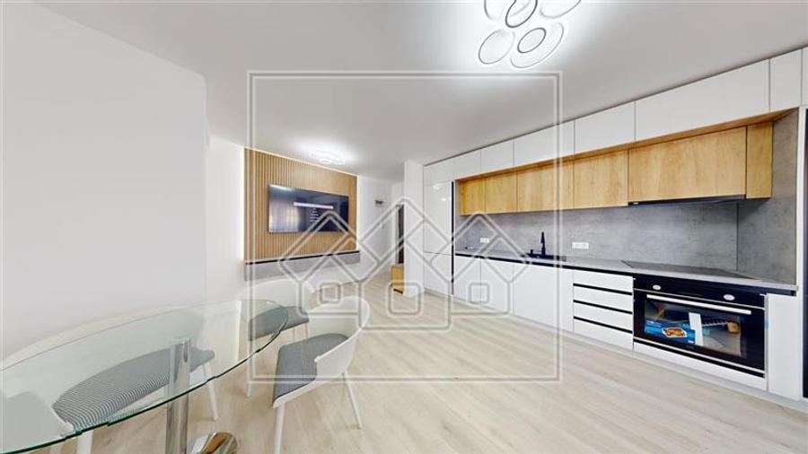 Apart. 3 camere si balcon, 61.2mp utili, predare la alb, Doamna Stanca
