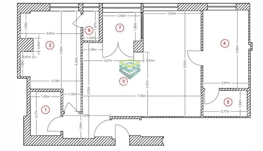Apartament 3 Camere Herastrau | Spatios | Luminos | Lux - 19