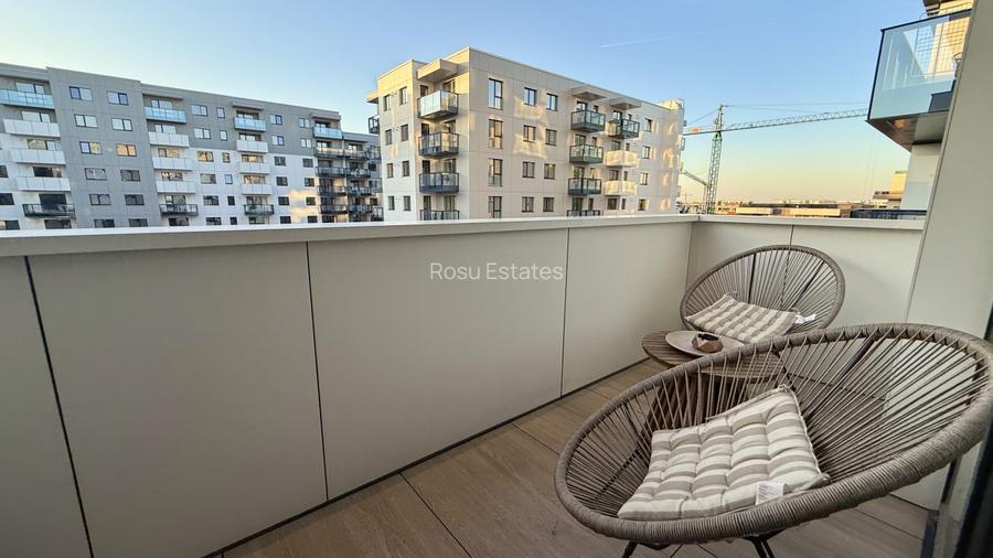 De inchiriat  | Apartament smart 2 camere  | Cortina North Pipera Voluntari - 15