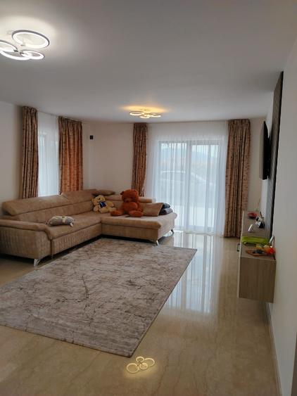 Apartament nou 110mp+420mp Teren mobilat utilat 168.000eur neg