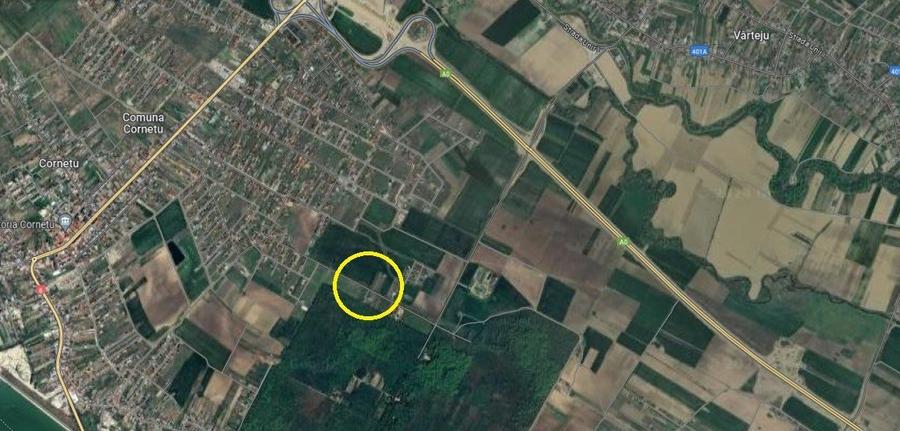 Vanzare teren intravilan Magurele / 2.500 mp / D: 17.55 m