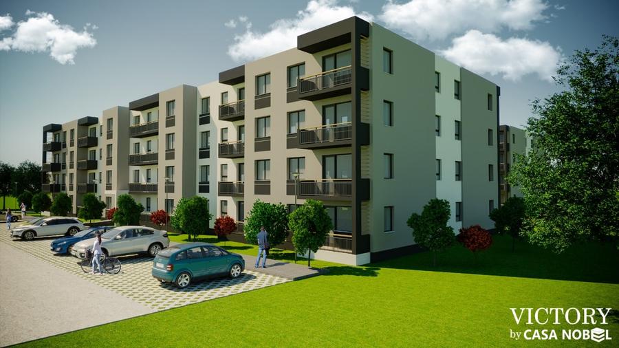 Apartament 3 camere în clădire cu 3 etaje