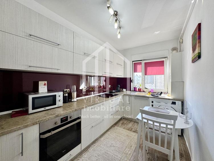 Apartament cu 2 camere, 56mp utili + balcon, etaj 2/3, loc de parcare