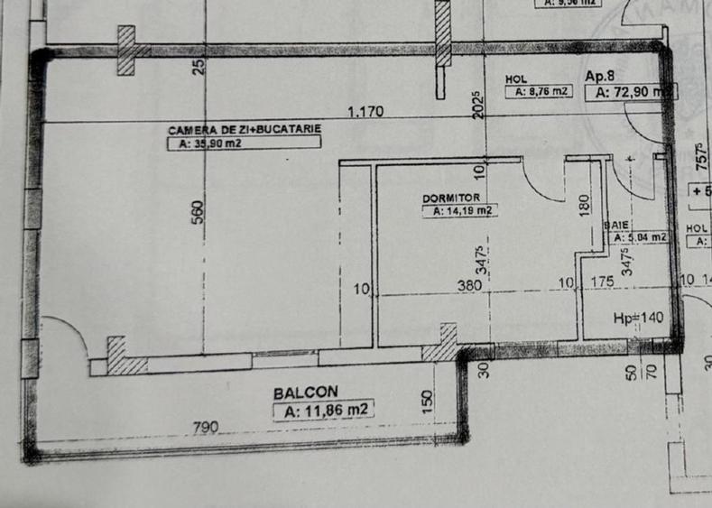 Vand apartament spatios, 2 camere in Sinaia,
