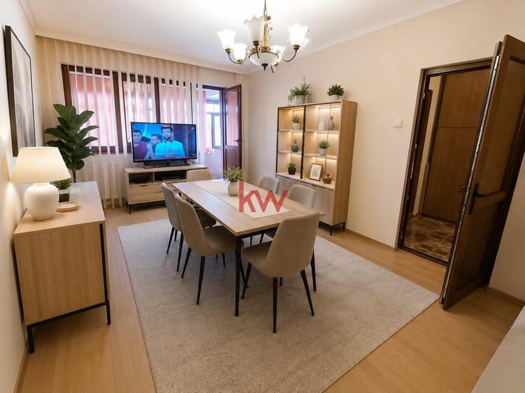 Apartament cu 2 camere semidecomandat renovat, in Tatarasi, cu 2 camere!