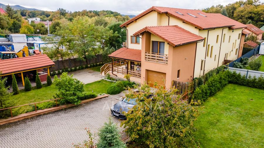 Casa individuala 268mp | 4 dormitoare + studio | 1100mp teren | Faget