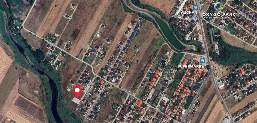 Teren intravilan 530 mp cu dubla deschidere - Comuna Berceni