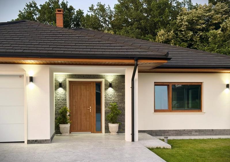 Casă individuală cu 4 camere și 2 băi - 1000MP teren, Bârnova