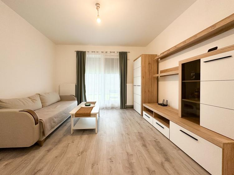 2 camere, curte privată 60 mp, centrala, bloc 2023
