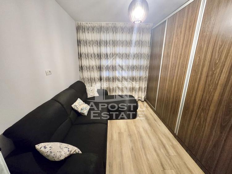 Apartament cu 3 camere si 2 bai, mobilat si utilat in Giroc la parter. - 11