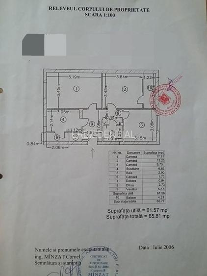Apartament 3 camere-decomandat-zona Drumul Taberei - 10