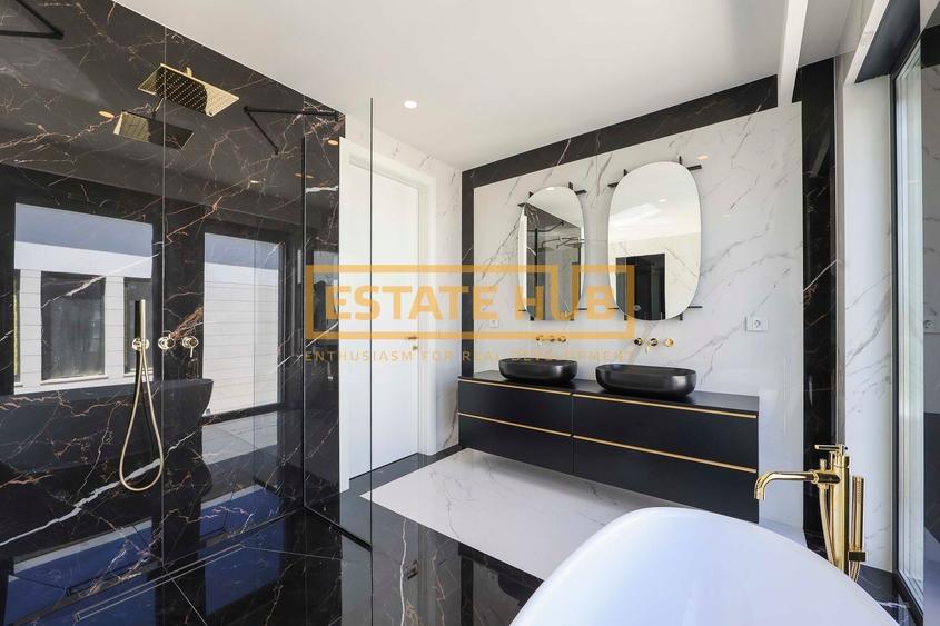 Vila in ansamblu exclusivist cu finisaje si dotări premium