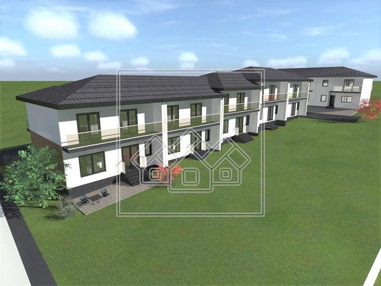 Casa 4 camere - imobil nou - zona exclusiv de case - Cisnadie