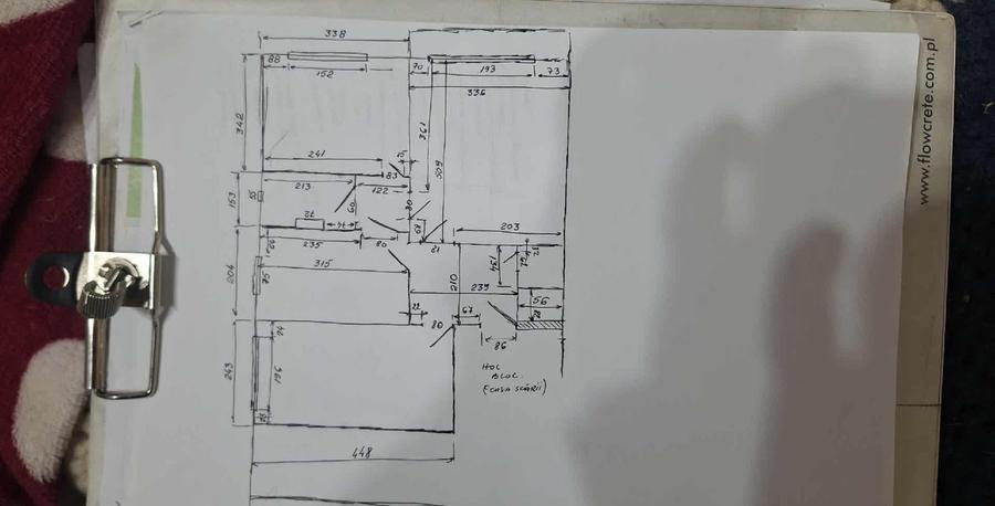 Apartament zona Crang, prima chirie
