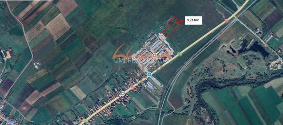 Teren intravilan pentru Hale in Iclod 9.741m², 20€ m² - 3