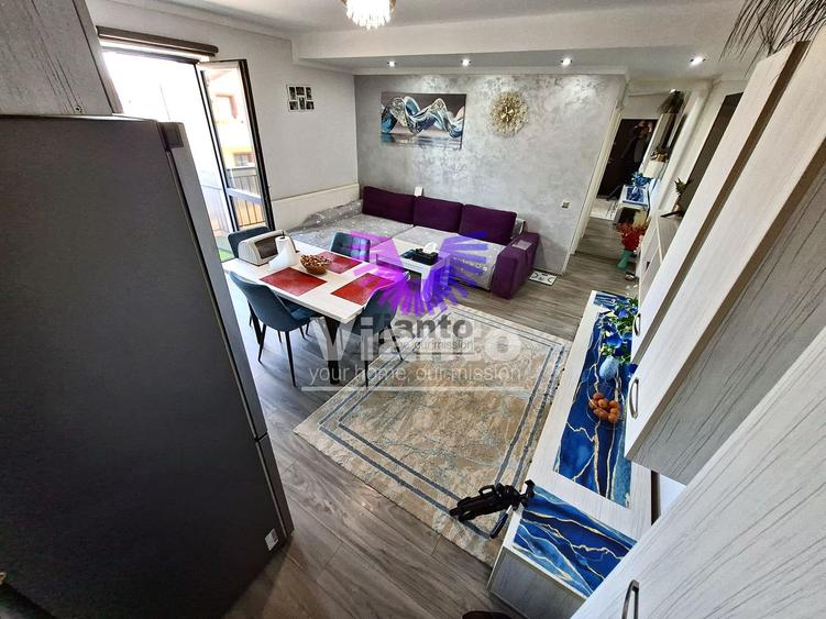 Apartament 3 camere mobilat si utilat 57 mp si loc de parcare - Selimbar