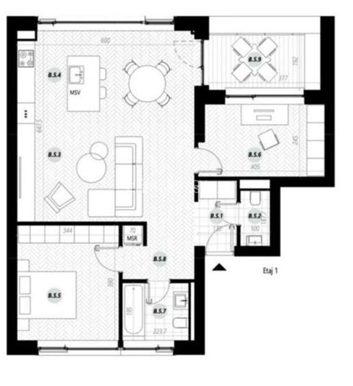 Apartament 3 camere | Pipera plaza | Catted Family | Parcare + Boxa - 8