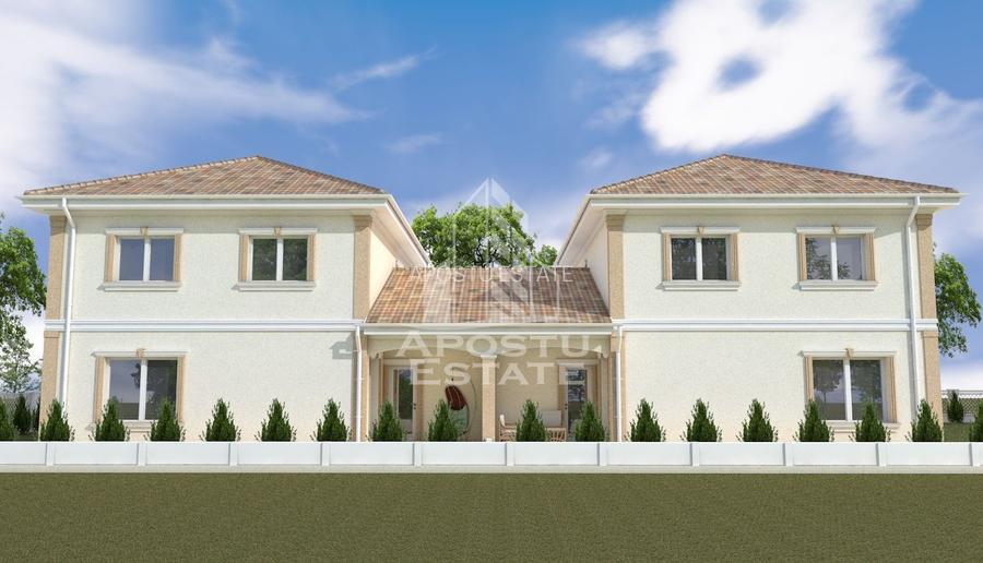 Duplex cu 5 camere, despartit prin garaj, zona Lidl, finisaje premium