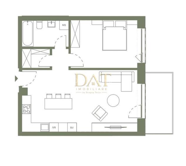 Apartament 2 camere | finisat | TVA inclus | ERA by Hexagon - 5