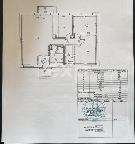 Casă individuală pe parter | 4 camere | 106 mp utili | Teren 300 mp | Tunari