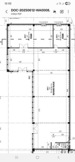 Spatiu birouri 215 mp, vitrina 15 m, cartier Romanesti, zona Rompetrol