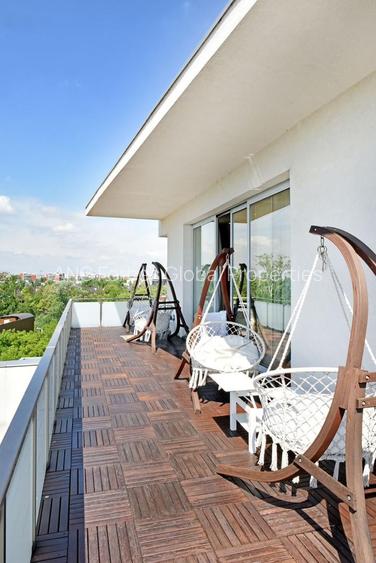 Penthouse cu Vedere 360° si Grădină Privată Lângă Lacul Baneasa - 14