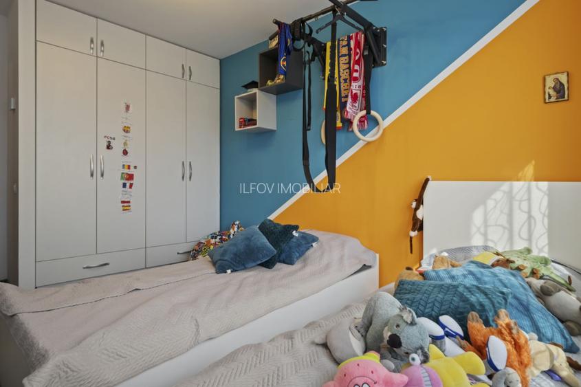 Otopeni, Central, Apartament 3 camere, 78mp, loc parcare, mobilat, centrală - 8
