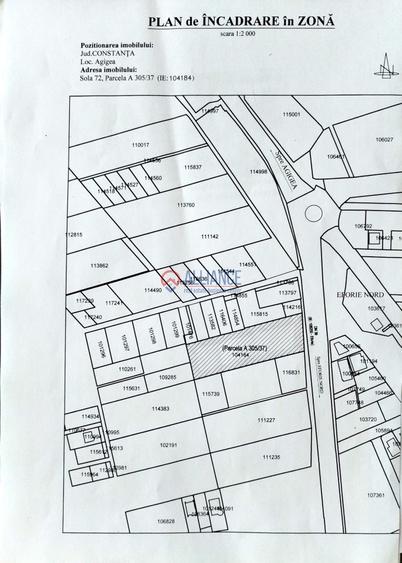 Eforie Nord-Teren intravilan 4699 mp stradal cu deschidere la DN 39