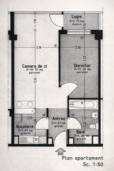 Aparatament 2 camere 45 mp - Dorobantilor, Marasti - 8