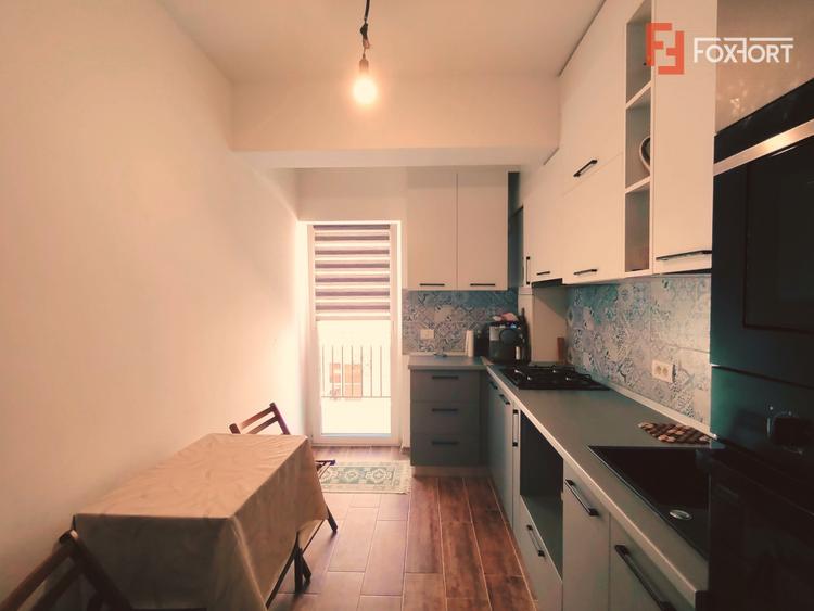 Apartament cu o camera, 37 mp, bucatarie inchisa, et 2 in Giroc - V10051