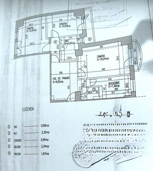 Oportunitate Vanzare Apartament 3 Camere | Rond Alba Iulia | Bloc Monolit 1996