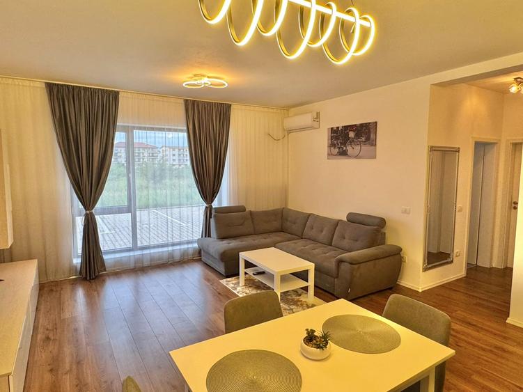 Apartament 2 camere, 52mp, mobilat si utilat, zona Hotel IQ- Giroc