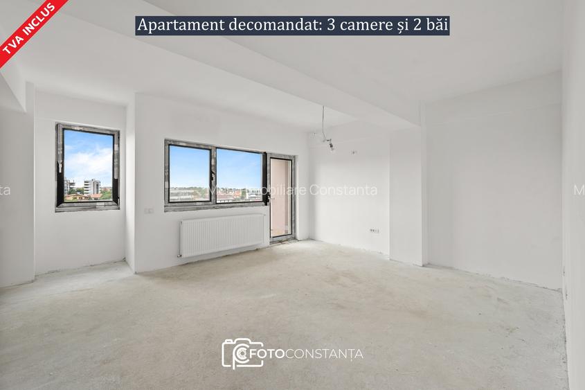 ✅Dezvoltator: Apartament decomandat, 3 camere, 2 băi | Tomis Plus - Palazu Mare - 3