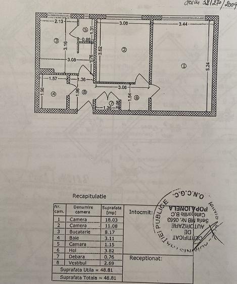 Drumul Gazarului-Aleea Dolina-apartament 2 camere
