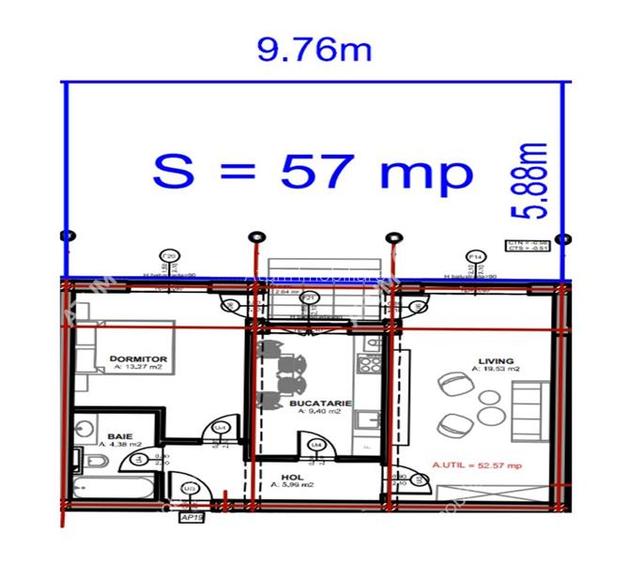 Apartament cu 2 camere decomandate si gradina proprie zona Dna Stanca - 7
