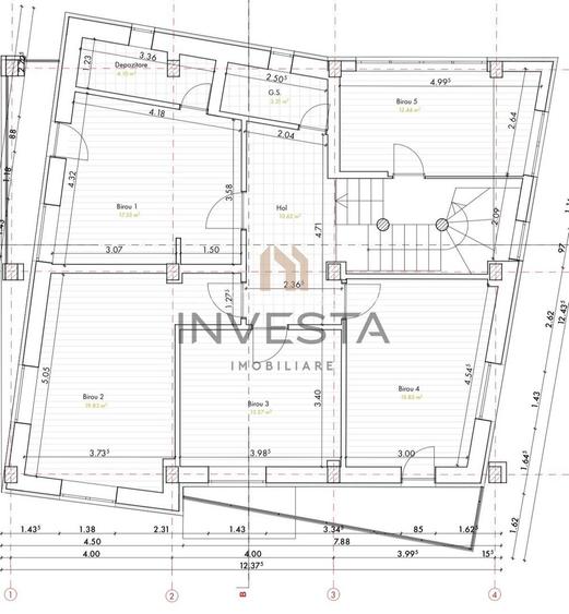 Cladire Individuala 311 mp |  Central | Ideal pentru Birouri, Clinica! - 2