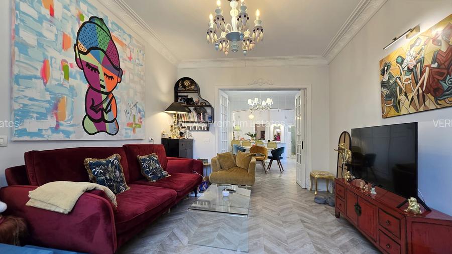 Apartament in vila splendid renovat, curte, zona Casin, parc Kiseleff la 550 m - 12