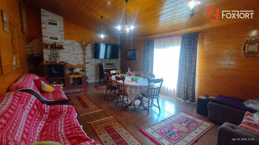 Casa individuala 3 camere, Sacalaz- Cabana cu Semineu