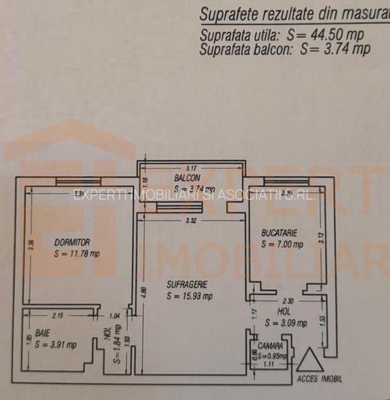 Apartament 2 camere de vânzare City Mall Constanța | Renovat | 44,50 mp - 12