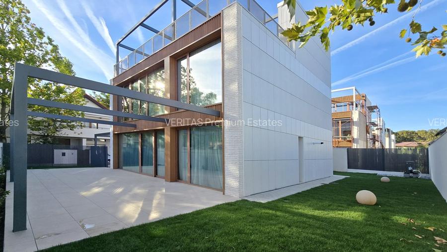 New house for rent, generous yard & terraces, unfurnished +kitchen, VAT included