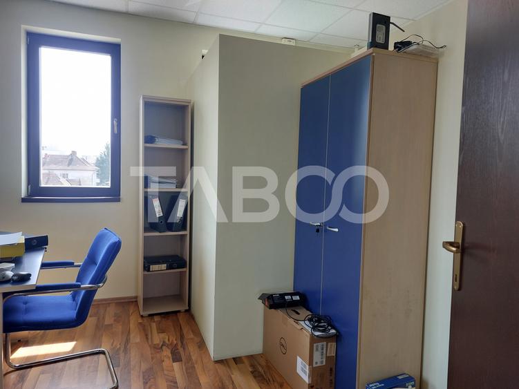Spatiu birouri premium: 110 mpu 5 camere 2 bai zona Sub Arini Sibiu