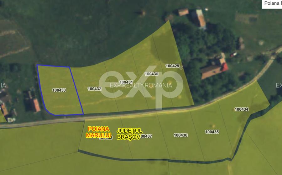 PANORAMA POIANA MĂRULUI | Teren cu potențial de dezvoltare - 1