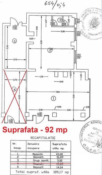 Otenitei-Piata Sudului, 82 mp, 1400 euro/luna chirie - 6