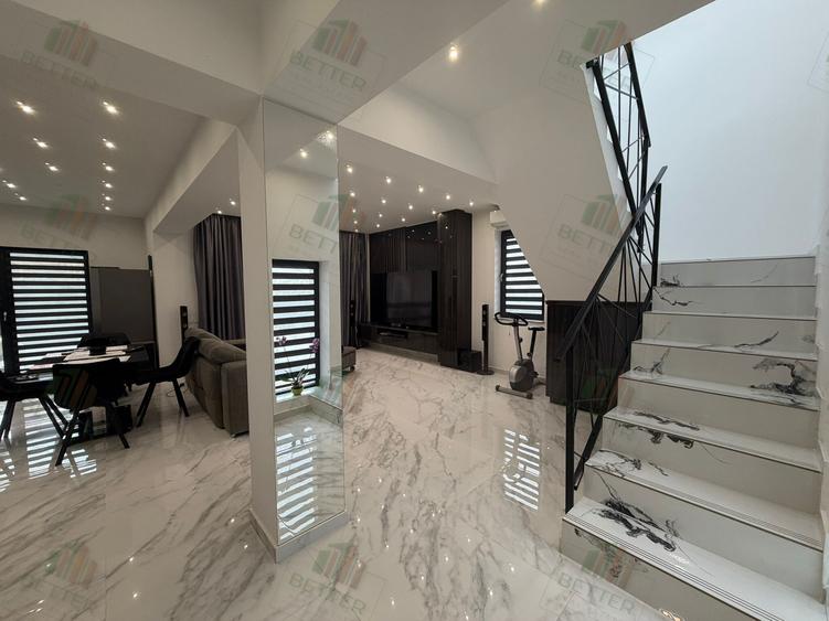 Vilă moderna de vânzare în Berceni – complex privat inchis, mobilata