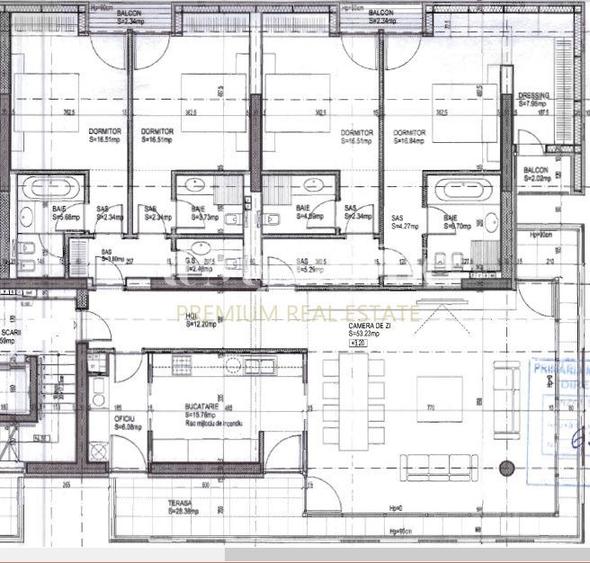 Apartament nou, spectaculos cu 5camere, finisaje lux, prima inchiriere, 2parcari - 2