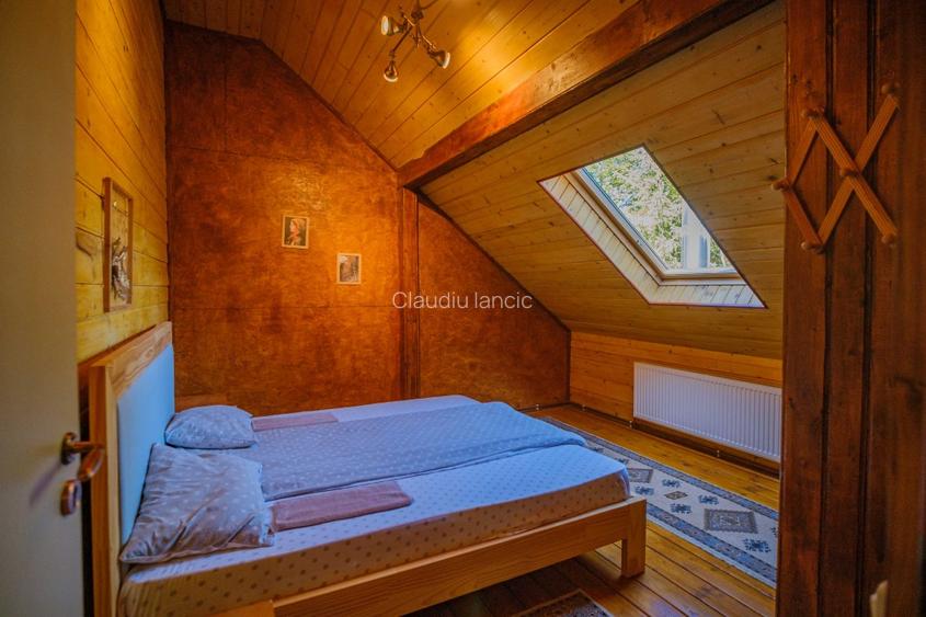 Cabană 270 mp, 12 locuri, Râușor Retezat, 600 m de pârtie, renovată 2022 - 9